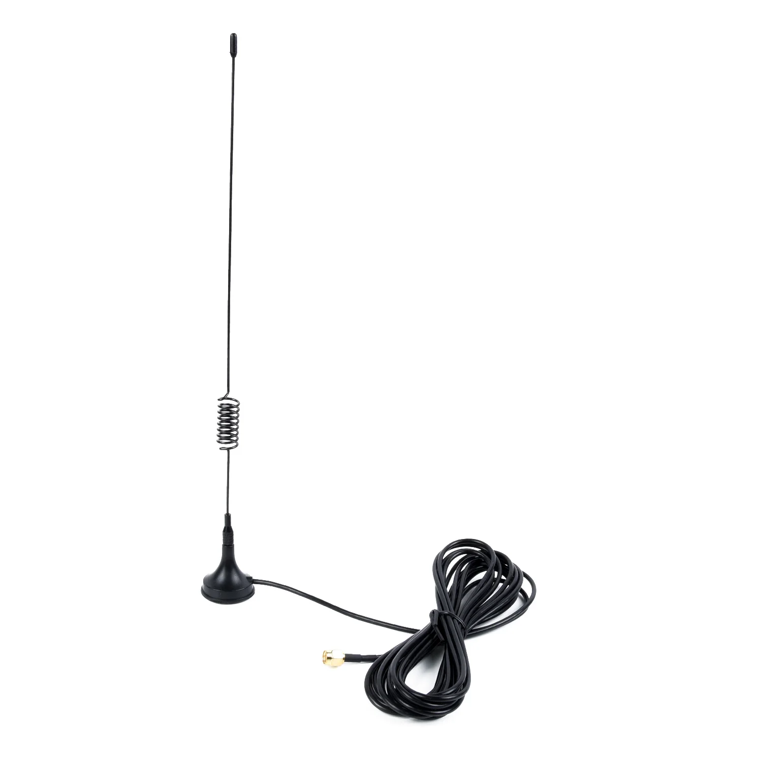 

Exterior Antenna DAB Vehicle Car Radio Magnetic Mount Male Plug Cable Black SMA 4M Digital 19.6cm Practical 1X
