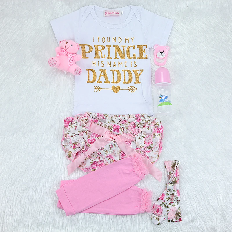 55 см Reborn Baby Doll игрушка мягкий силиконовый розовый принт платье принцессы ткань тело короткие волосы Реалистичная кукла малыш подарок для детей