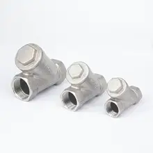 1/" 3/4" " 1-1/4» 1-1/2" BSP 304 Нержавеющая сталь встроенный Y сетчатый фильтр 1,6 МПа Применение: от-20 до 230 градусов C