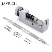 Часы ремешок для удаления звеньев Регулируемый с пружиной бар металлические шпильки Инструменты для ремонта часов набор аксессуаров для ремонта часов