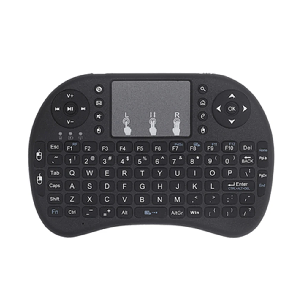 Mini Wireless Keyboard Dual Mouse Touchpad for Android TV BOX PC Desktop Laptop Car TV HTPC Set-top Box 2.4GHz Wireless Keyboard