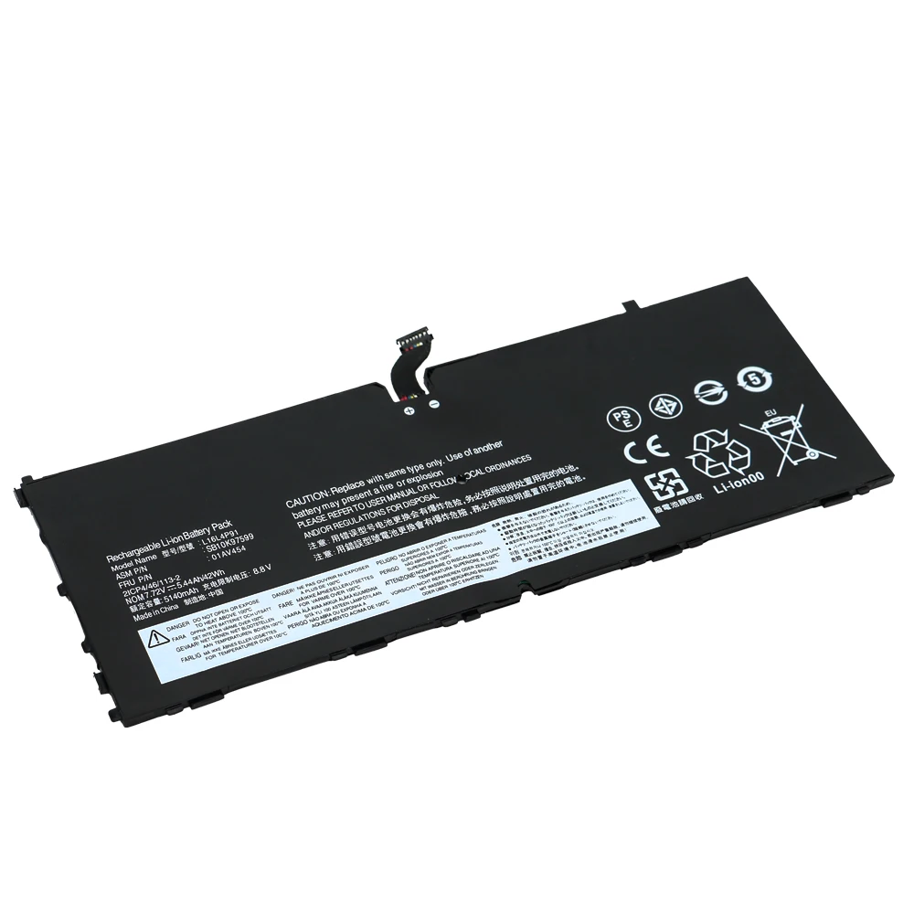 Nova L16l4p91 01av454 01av454 01av453 x1 L16m4p91 para Lenovo Thinkpad Tablet Gen Sb10k97598 Sb10k97599 - Imagem 6