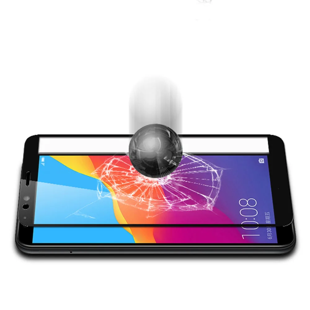 For Honor 7A 5.45" Tempered Glass Huawei Y5(Prime) Full Screen Protector For Huawei Honor 7A Pro 5.7" Screen Protection