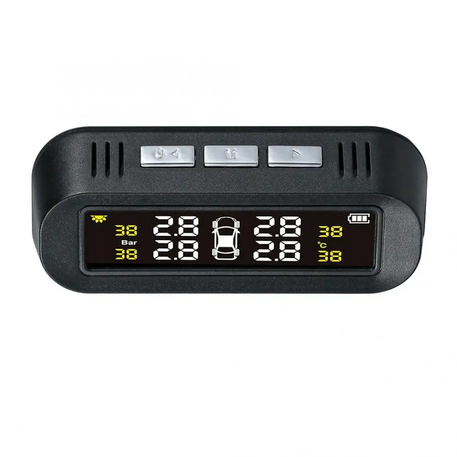 Автомобильный TPMS TY16 монитор давления в шинах Система солнечной энергии внешний цифровой датчик давления для шин давления в шинах