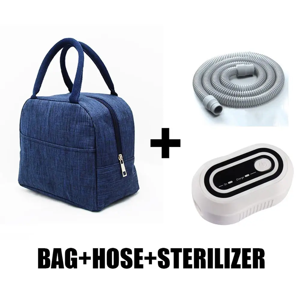 bag hose Sterilizer CPAP стерилизатор очиститель мешок Алюминиевая фольга лайнер дезинфектор респиратор дезинфицирующее средство озоновый стерилизатор апноэ OSAS со шлангом - Цвет: bag hose Sterilizer