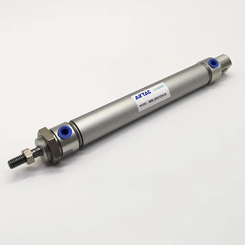 Airtac мини цилиндр MBL20X125CA диаметр 20 мм ход 125 мм Пневматический воздушный цилиндр