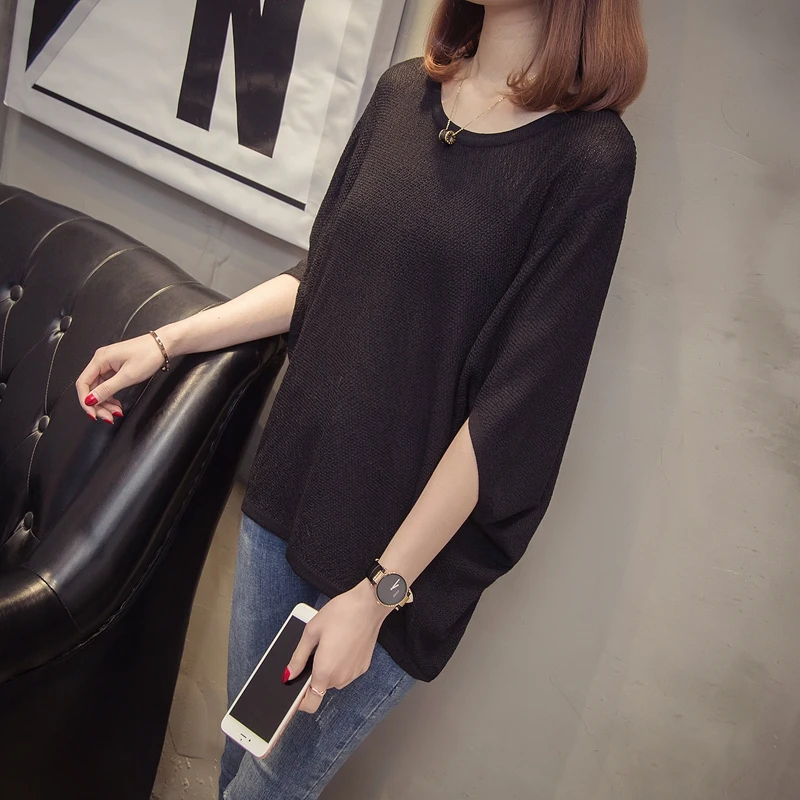 OHCLOTHING свитер женский пуловер 1641-круглый воротник рукава летучая мышь пальто свитер 50 T область 20