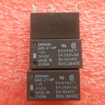 

10pcs/lot relay G6B-2114P-US-24VDC