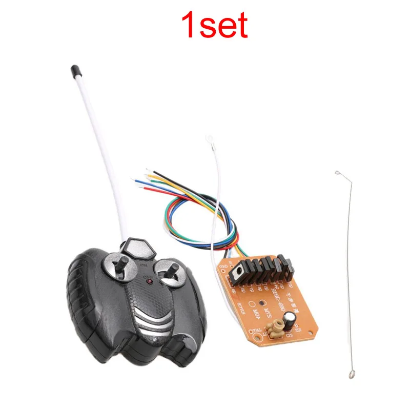 1 комплект DIY игрушечный автомобиль малая мощность 4CH 27 МГц пульт дистанционного