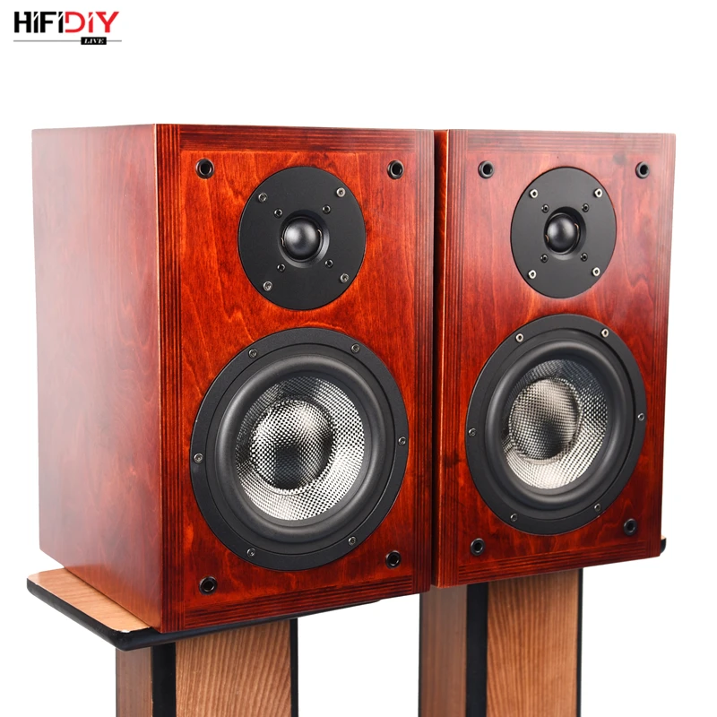 HIFIDIY живой стерео Hi-Fi динамик 6.5in DIY все дерево береза fever книжный шкаф 2,0 пассивный Т6 динамик