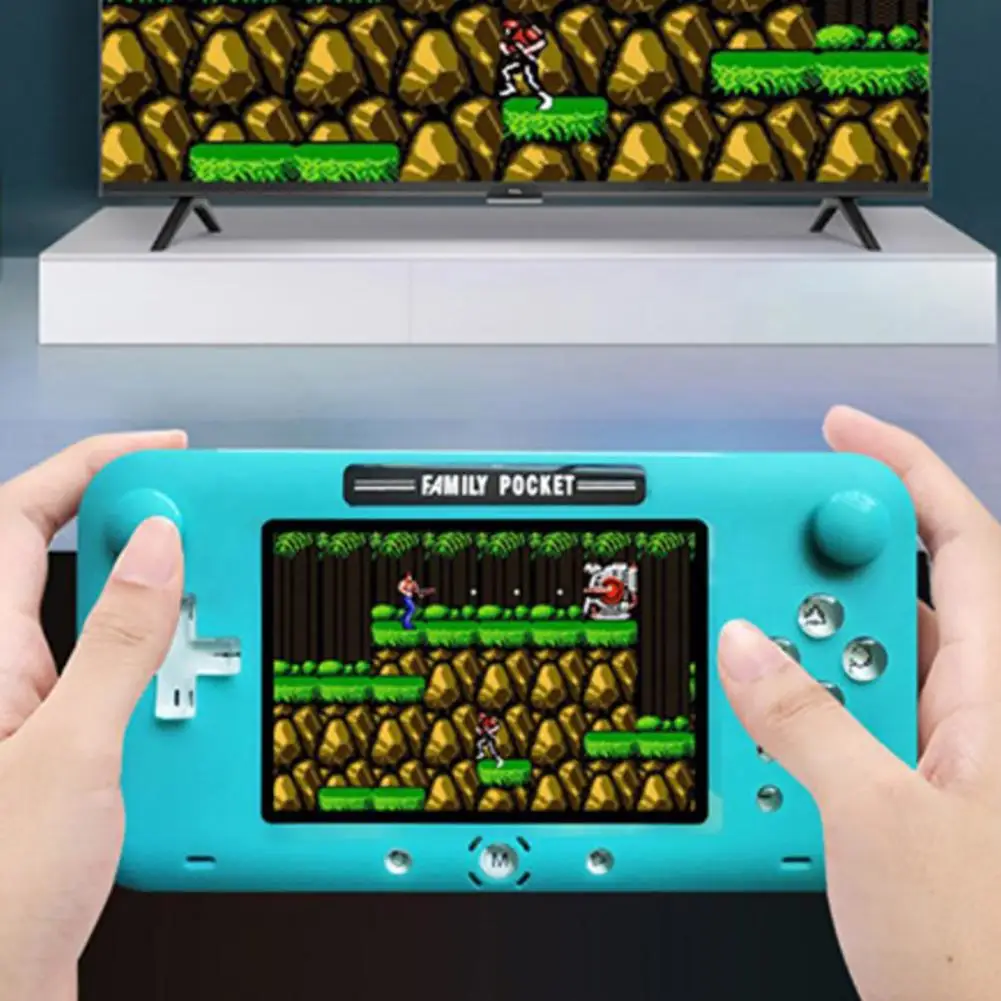 TWISTER. CK мини ретро портативная игровая консоль RS-52 NES HD портативная Встроенная портативная игровая консоль