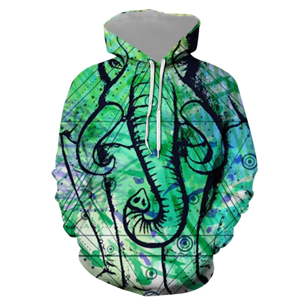 3D print Mens Sweatshirt Long Sleeve Autumn Spring Casual Hoodies Top Boy Blouse Tracksuits Sweatshirts Men | Женская одежда