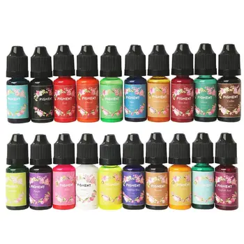 

24 Colors Epoxy Pigment UV Resin Dye Liquid Epoxy Resin Color Pigment Resin Colorant Epoxy Resin Coloring Resin Art DIY