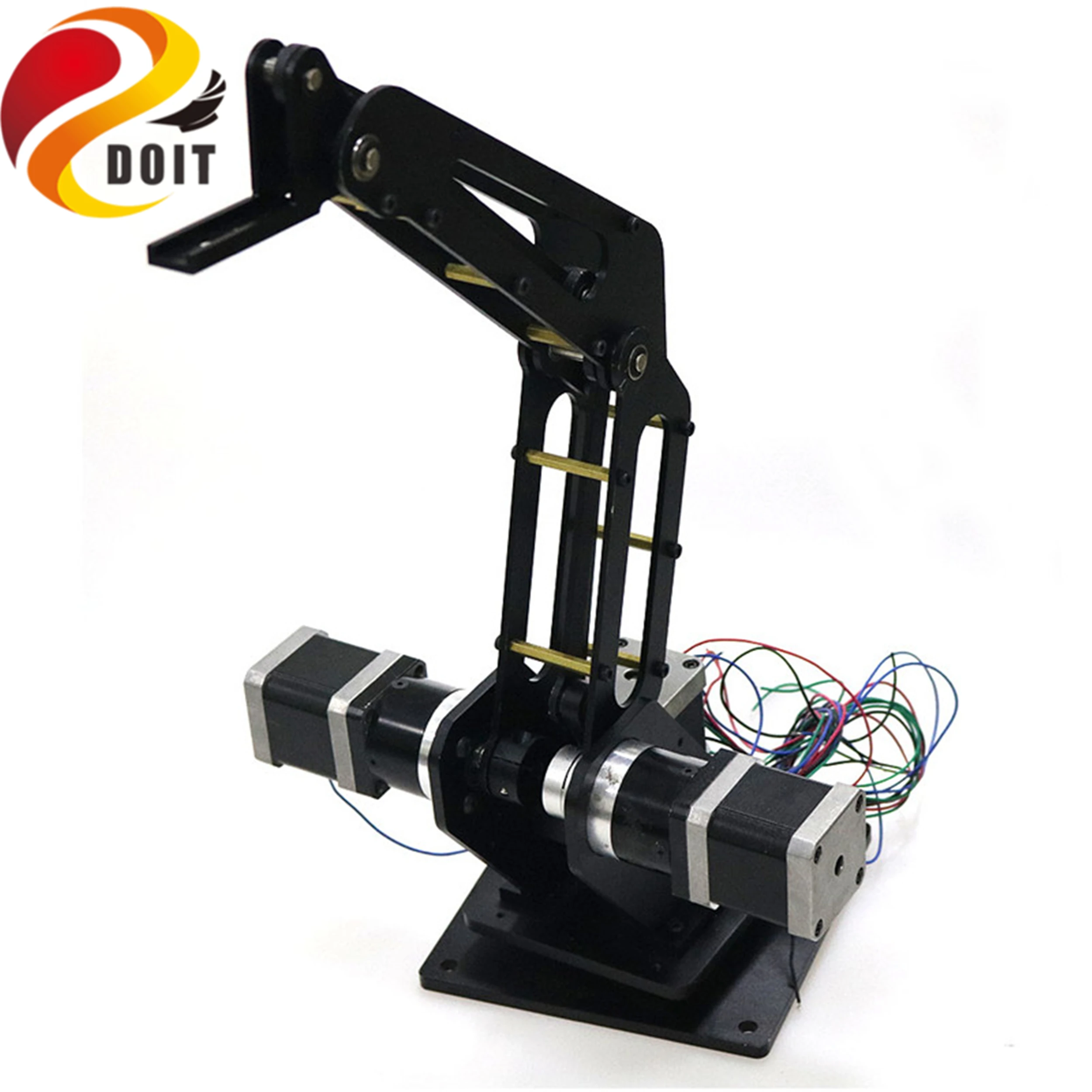 SZDOIT 3DOF Industrial Robot Arm With 42 Stepper Motors 3D Printing Laser Engraving Assembled For Arduino