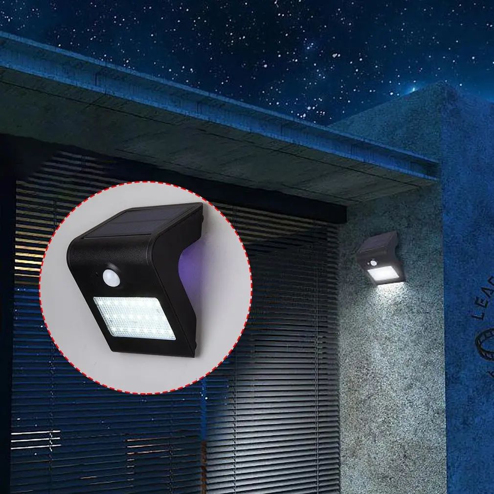 LED Solar Light Human Body Induction Wall Light Motion Sensor Street Lamp Induction Light