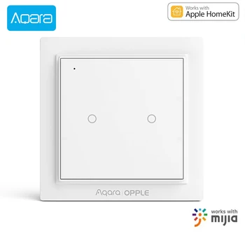

Original Opple Aqara Zignee 3.0 Wireless Scene Switch Smart Remote APP Control Intelligent Application Home 2 gang New Arrival