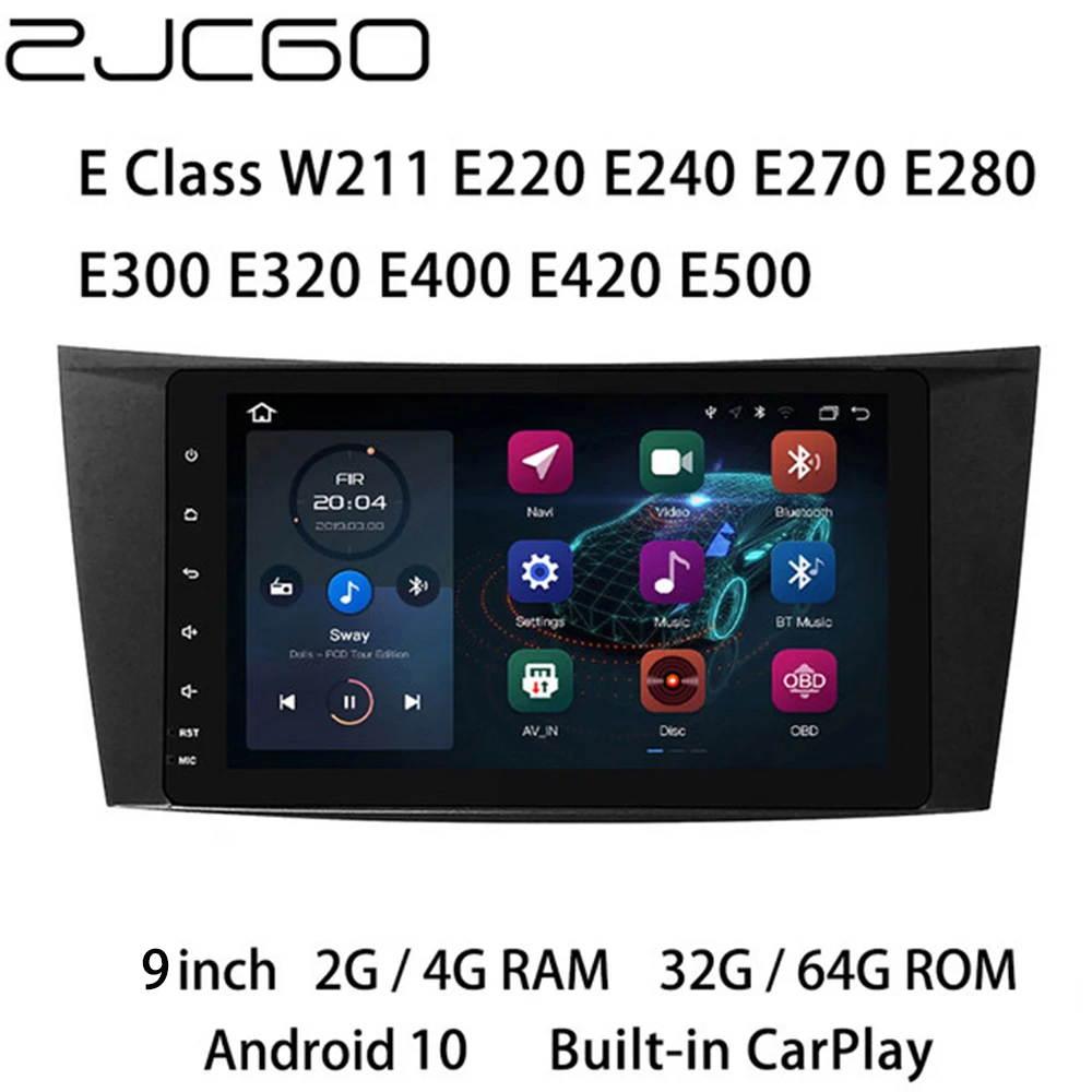 

Car Multimedia Player Stereo GPS DVD Radio Navigation NAVI Android Screen Monitor for Mercedes Benz E Class W211 E220 E240 E270