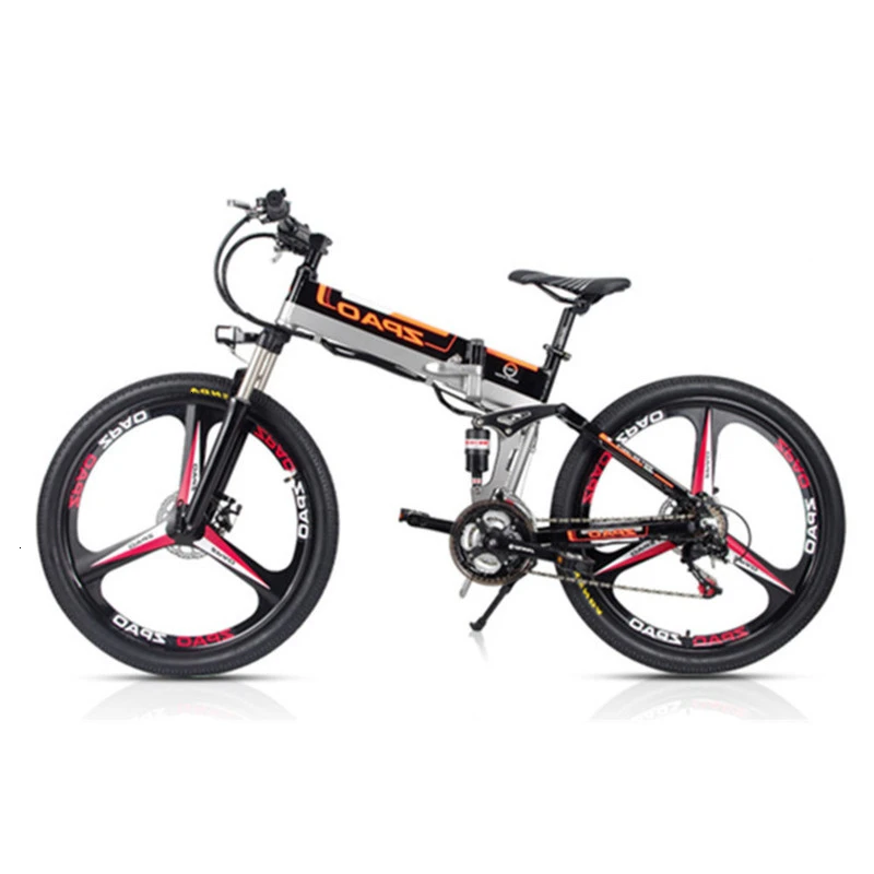 

Adult Electric Bike Two Wheel Electric Bikes 26'' 12.8AH 48V Mountian Foldable Powerful Electic Scooter For Adults