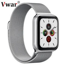 Vwar AW6 часы 5 Bluetooth Смарт часы IWO13 1:1 Смарт часы 40 мм чехол для Apple iOS Android телефон сердечного ритма PK IWO 11 12 IWO12