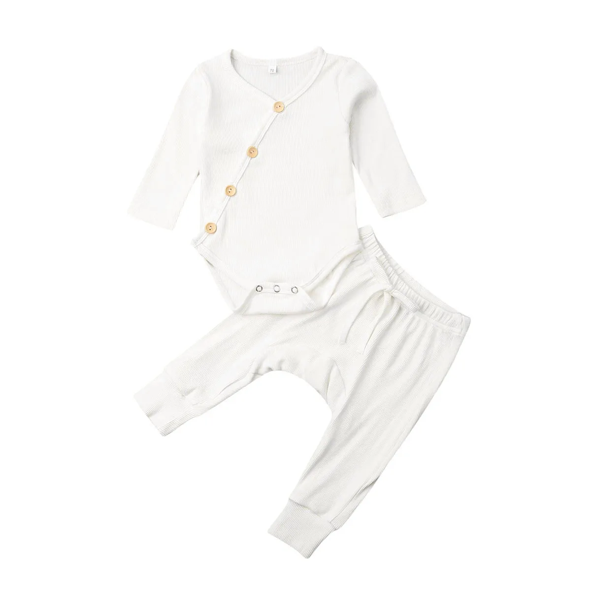 Emmababy Одежда для новорожденных мальчиков и девочек, удобный комбинезон, комбинезон, длинные штаны, комплект одежды - Цвет: C