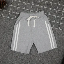 Повседневное детские брюки средних и больших размеров, из вельвета, для мальчика, шорты-капри новые летние Стиль корейско-Стиль детский Спортивные штаны из хлопка