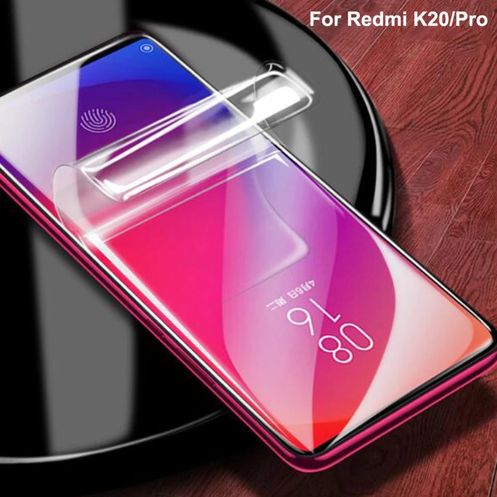 Гидрогелевая нано пленка для Xiaomi mi 9t 9 se 8 lite 6 redmi 7 note k20 pro мягкая защитная экрана из