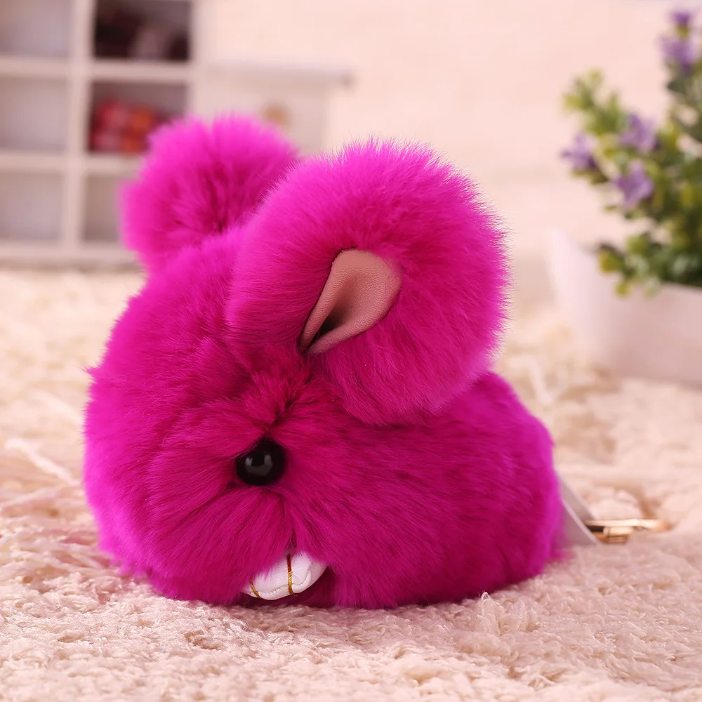 11 см kawaii плюшевый брелок милый мини-симулятор Пасхальный кролик мягкие игрушки животных Пасхальный кролик кукла плюшевые игрушки для детей