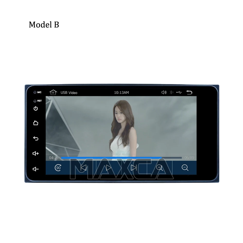 MAXCA 7 inch 2 din Wireless Carplay Android Auto radio For Toyota Corolla Auris Hilux VIOS Camry Wish Prado Multimedia Player