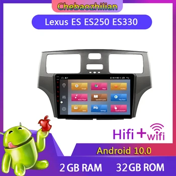 

Android 10.0 For Lexus ES250 ES300 ES330 Car GPS Navigation Radio Player Multimedia Bluetooth Wifi support carplay