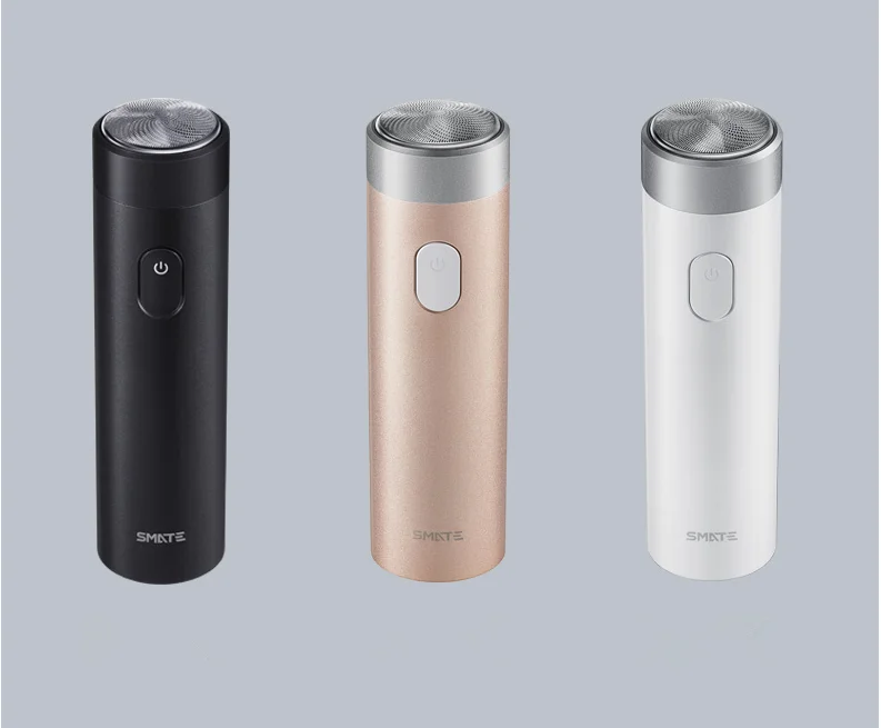 XiaoMi электробритва мини золото корпус IPX7 водонепроницаемый мытье тела эластичный тонкий нож чистая портативная бритва зарядка через USB