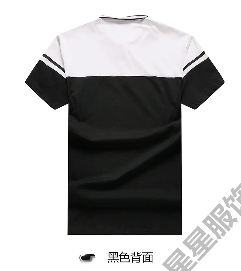 Большие размеры 10XL 8XL 6XL 5XL 4XL Фирменная Новинка Мужская Повседневная Лоскутная футболка с коротким рукавом мужская приталенная футболка с отложным воротником и пуговицами