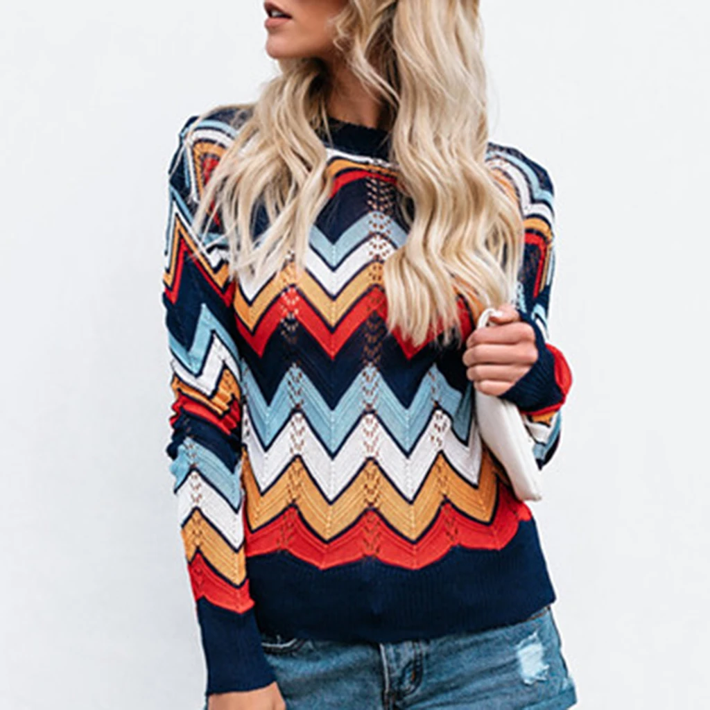 multi colored sweaters