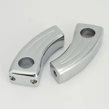 " Хромированный мотоциклетный крейсер руль откатные стояки для Honda Shadow VTX Valkyrie Harley Victory Kawasaki Yamaha Suzuki