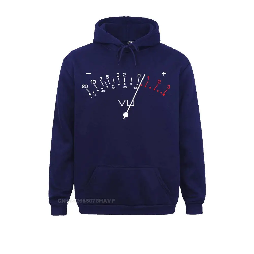 Plain VU Meter Sound Engineer DJ Hi Fi Analog Audio Lover Design Pullover Hoodie__1087 Long Sleeve Sweatshirts NEW YEAR DAY  Hoodies for Students Hoods Fashionable VU Meter Sound Engineer DJ Hi Fi Analog Audio Lover Design Pullover Hoodie__1087navy