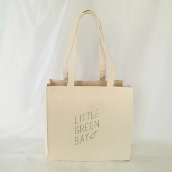 

300pcs/lot Less quantity Custom Logo Printed Reusable Natural Cotton Canvas Shopping Tote Bag for Grocery Shop Students Gifts