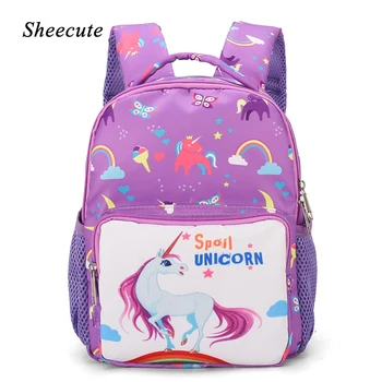 

New Children's School Bag Little Girls Backpack Cute Cartoon Print Backpack Kindergarten Baby School Backpack Kids Bags Knapsack