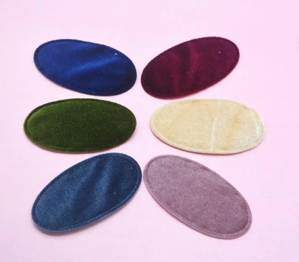 Mixed color 60 шт. стекающаяся овальная куртка в форме капли воды BB наклейка патч торт плагин DIY швейная одежда головной убор обувь сумка Аксессуары материал - Цвет: Mixed color