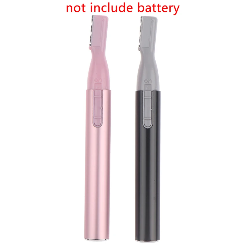 Practical Electric Face Eyebrow Scissors Hair Trimmer Mini Portable Women Body Shaver Remover Blade Razor Epilator 2 Colors 4