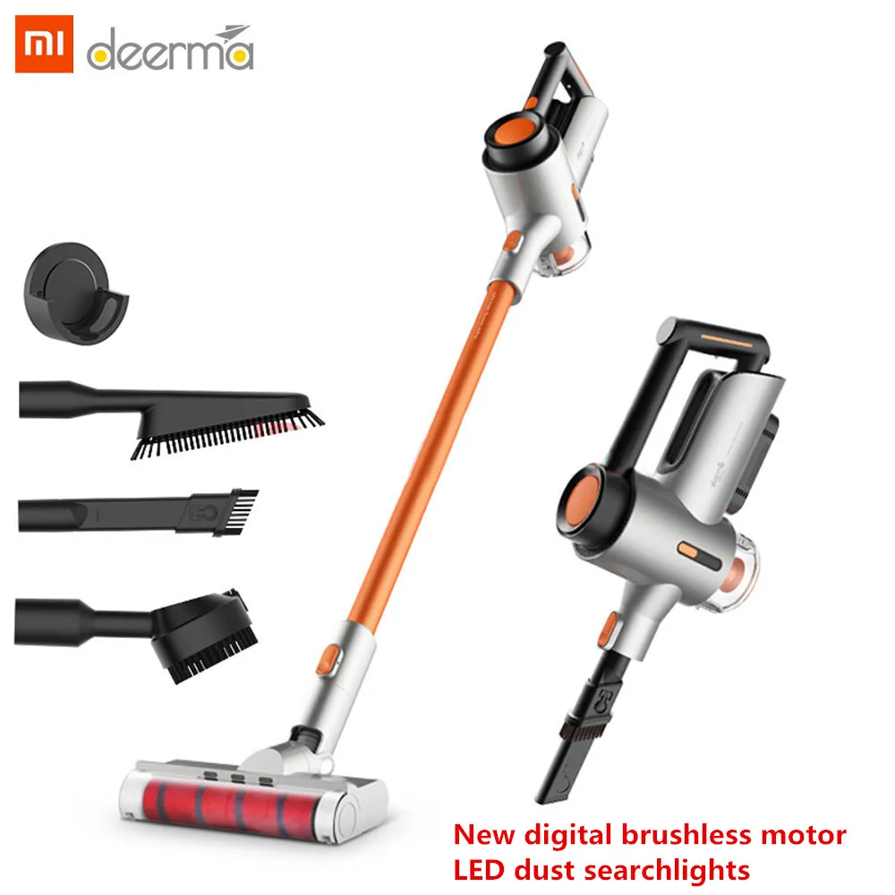 

1 Deerma VC50 VC40 Small Household Upright Vacuum Cleaner Handheld Cordless Vacuum Cleaner for Home and Car Vacuum Cleaner