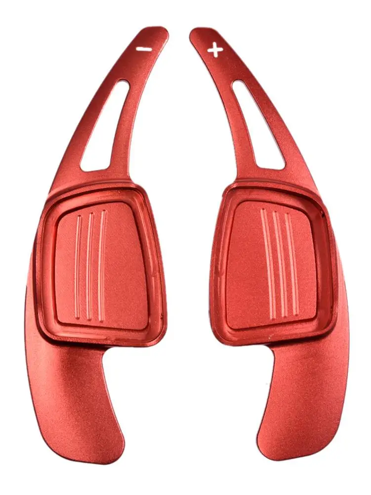 1 Pair Of Car Steering Wheel Shift Paddles Aluminum Shift Paddles Extension For Audi A3 A4L A5 S3 S4 Q2 Q5 Q7 TT TTS