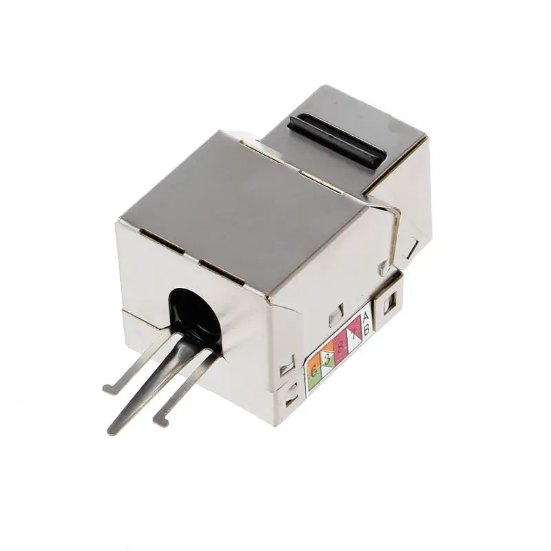 1 шт. RJ45 Keystone Cat6 экранированный FTP медный сплав UTP сетевой модуль Keystone Jack сетевой разъем адаптер информационный разъем