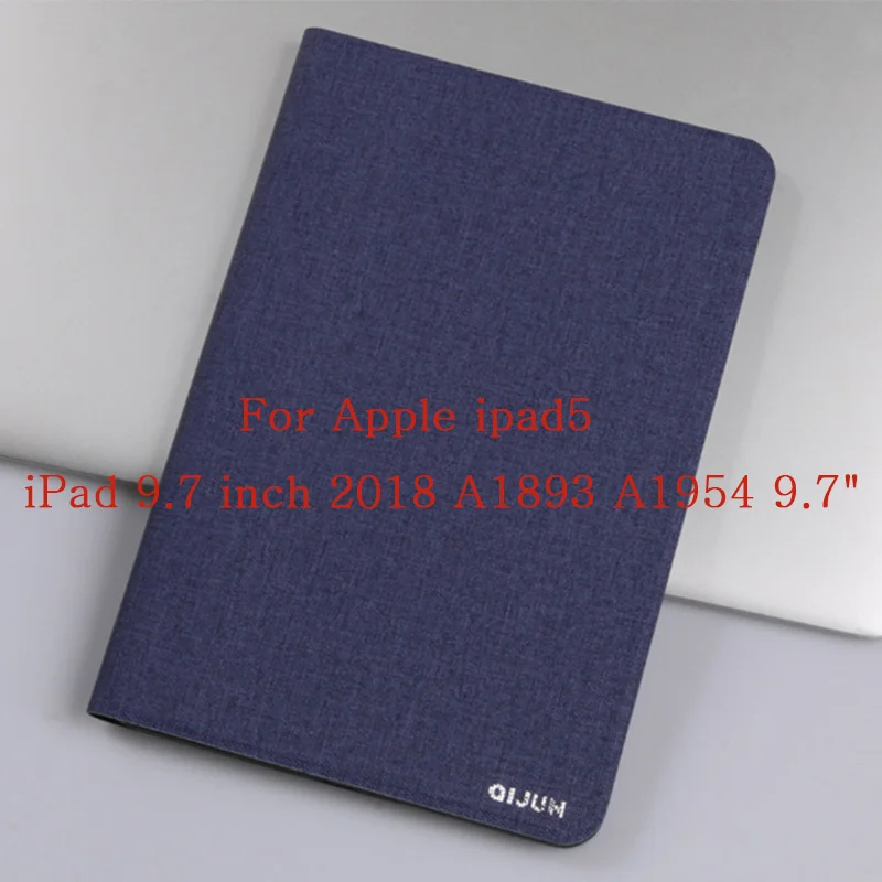 iPad 6 ipad 9.7 2018 Чехол для ipad 5 6 ipad 9,7 Qijun планшетный чехол для ipad 5 ipad 6 A1822 A1823 A1893 A1954 мягкое силиконовое покрытие Стенд кожаный чехол - Цвет: iPad 6 ipad 9.7 2018