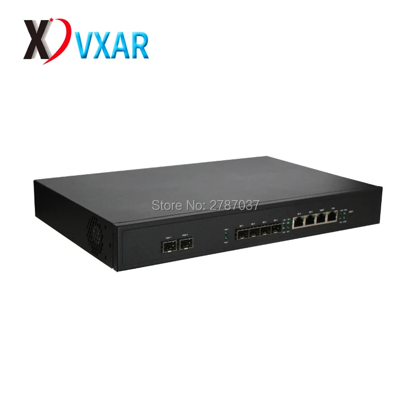 1U 2Pon Olt Gepon Mini 2Ports Epon Olt