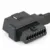 60 СМ Ультра Тонкий 2 в 1 OBDII OBD2 Кабель 16 Pin Женский к Мужскому/Женскому Удлинительному Разъему Кабель Сплиттер Удлинительный Кабель
