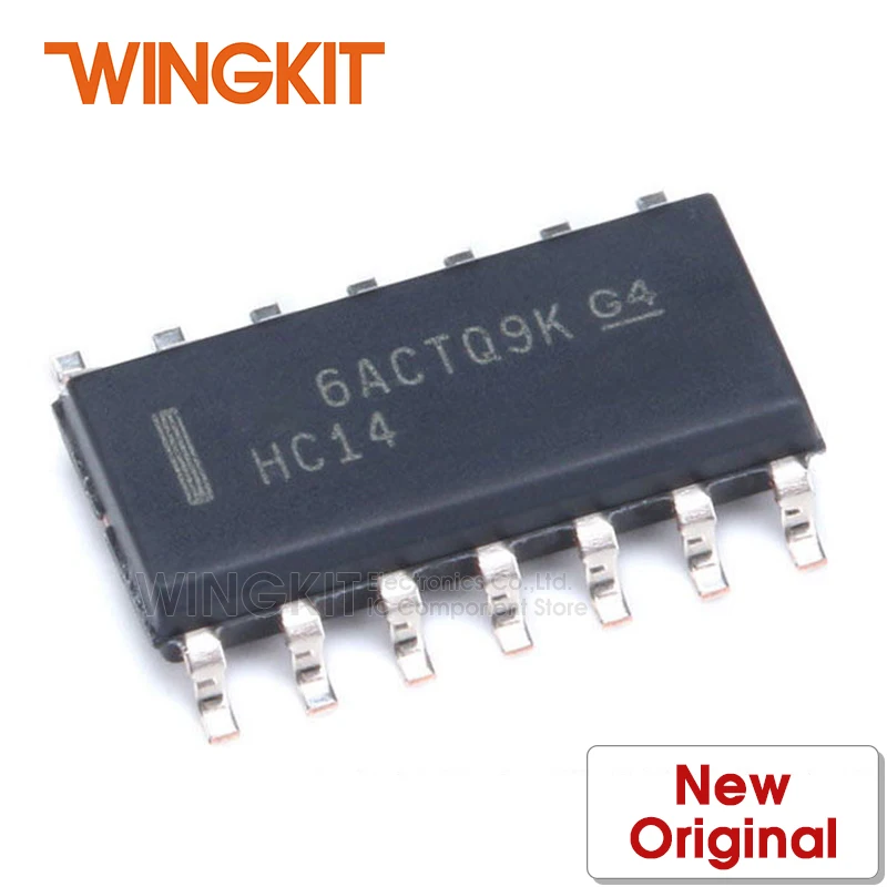 10 шт. SN74HC14DR SOIC14 SN74HC14D SN74HC14 4HC14 / HC14 SOIC-14 Hex Schmitt-триггерные инверторы | Электроника