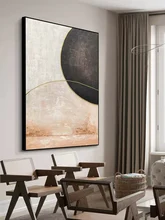 

handpainted oil painting modern minimalist aisle decorative painting stone to run the living room dining room hanging paintings