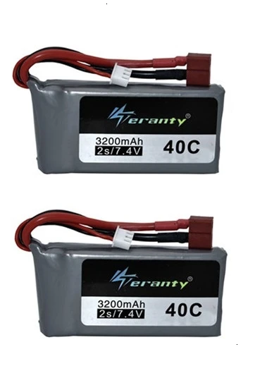 7,4 v 3200mah Lipo аккумулятор для Wltoys 12428 12423 RC четырехколесный RC автомобиль 1500mAH 7,4 v батарея Feiyue 03 Q39 RC часть зарядное устройство - Цвет: Синий