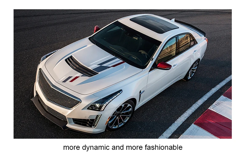 Спойлер для багажника Cadillac ATS Sedan 2008-2013 из настоящего углеродного волокна