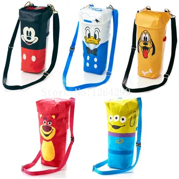 

New Donald Duck Pluto Toy Story Alien Lots O Lotso Huggin Bear Girls Kids Mini Nylon Messenger Bags Cups Bag For Children