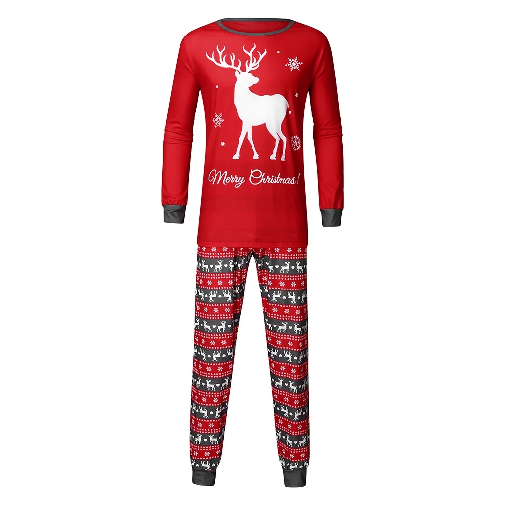Семейные рождественские пижамы; комплект одежды для всей семьи; Рождественский детский пижамный комплект для взрослых и детей; Одинаковая одежда для всей семьи; одежда для сна